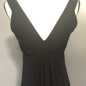 Little V Neck Black Dress
